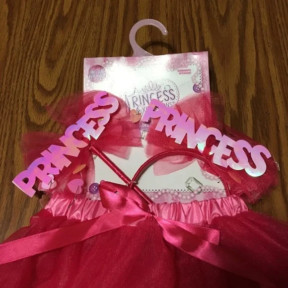 Girl's Princess 3pc Skirt Set Dress Up - Picture 3 of 7